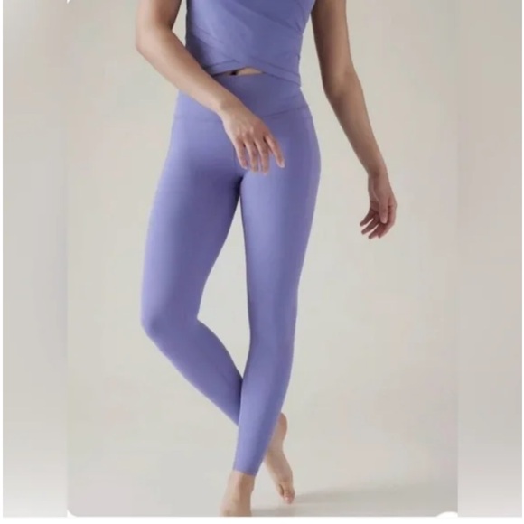 Athleta Pants - Athleta Transcend Stash Height Sz XL in Dark Adonis Blue